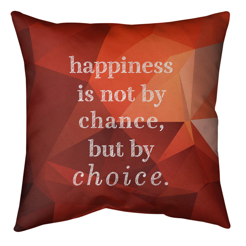 Coussin de sol, 36 po x 36 po, Orange / Brun
