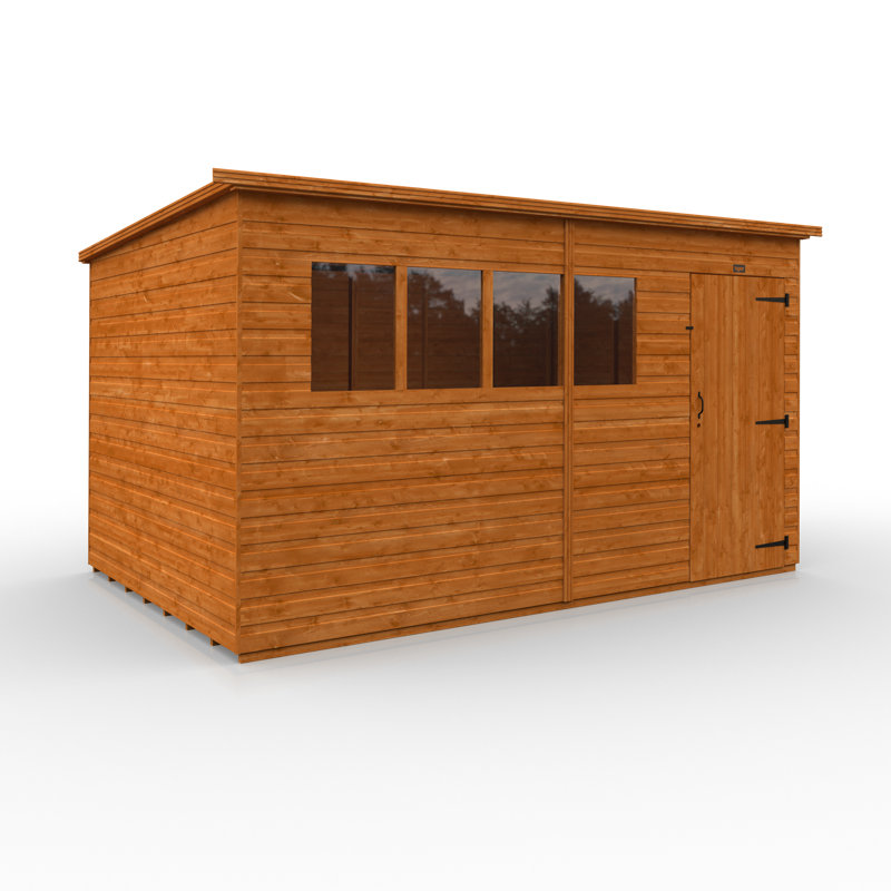 12x8w Tiger Shiplap Pent