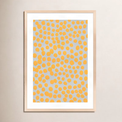Saffron On Gray by Michela Sorrentino
