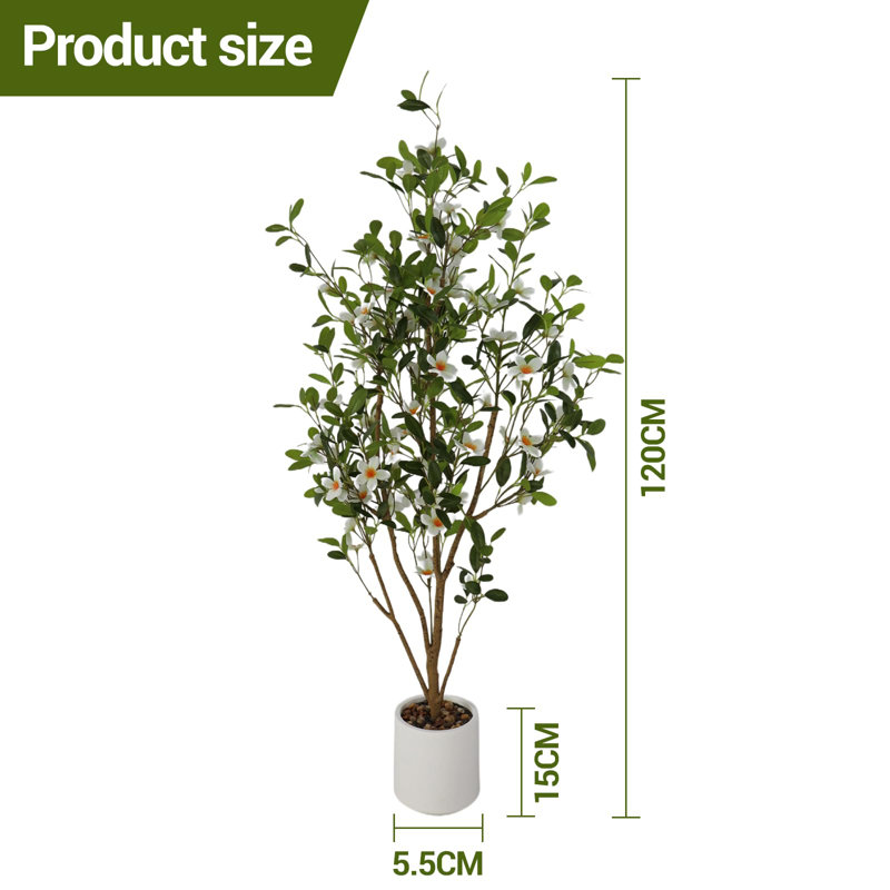118 cm H Faux Plant