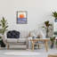 Soleil contemporain, paysage marin - impression-356326683-356326684
