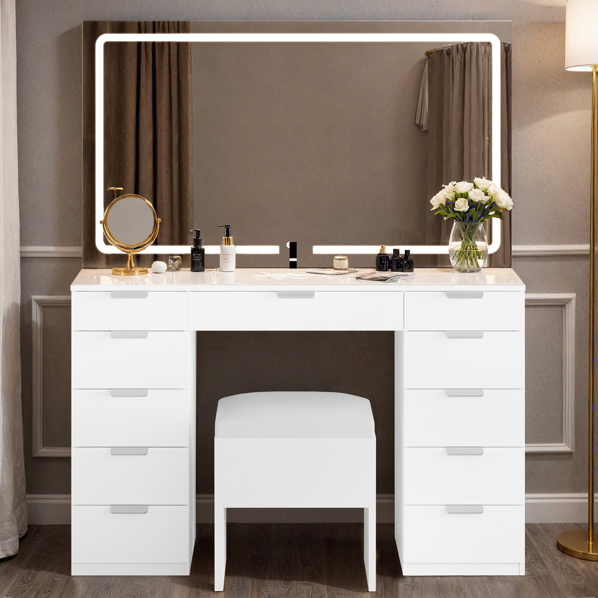 Ivy Bronx Nhyla Vanity | Wayfair