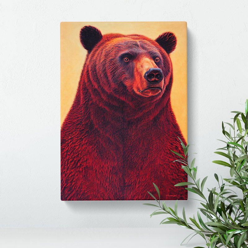 XC1022-2388X Great Grizzly Bear No.1 - Wrapped Canvas Print, 76cm H x 50cm W x 3cm D