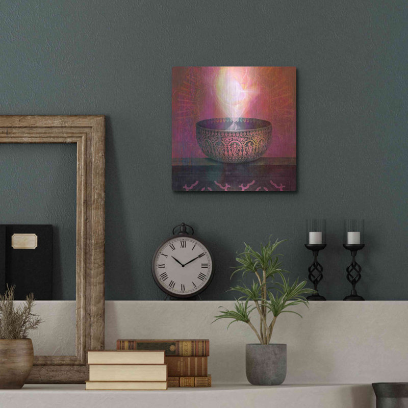 "Vaisseau de lumière" par Elena Ray, H 12 po x l 12 po