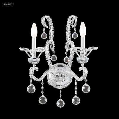 Pearl 2 - Light Candle Wall Light