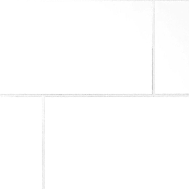 White Subway 60" x 32" x 78" Five Panel Alcove Shower Kit