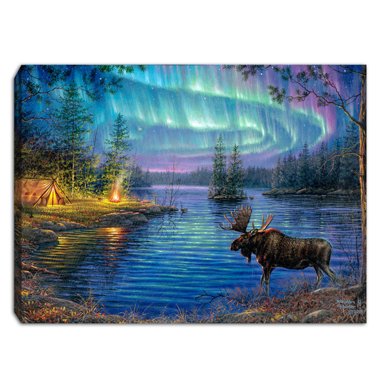 Toile à dos de chevalet 8 x 6 Northern Night
