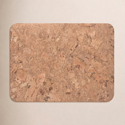 Cork No Pattern Rectangle Placemant