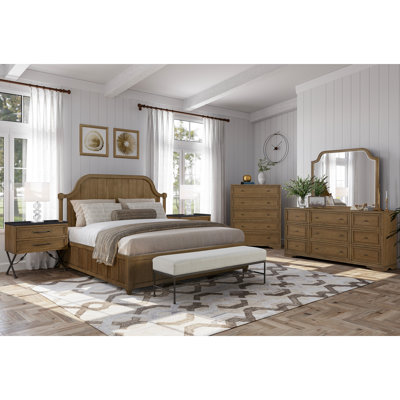 Commode en noyer - Amande
