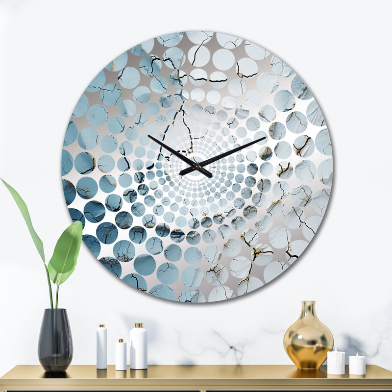 Marchand - Horloge murale à formes abstraites, Très grand