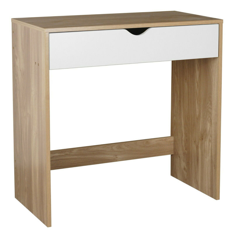 Wilma Writing Desk, Oak/White