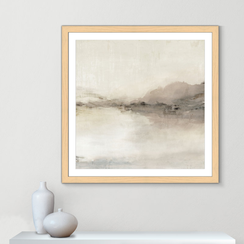 «Blush Horizon II» par Isabelle Z, Imprimé mat, Naturel, L 37,5 po x H 37,5 po