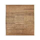 Metro Velvet hand-knotted Wool/Viscose Beige Area Rug