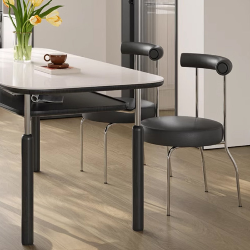 Table de salle à manger moderne, H 29,52 po x L 70,86 po x l 31,49 po