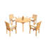 Hari Outdoor Teak Dining Set-2007460535-2074689880