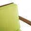 Fauteuil club Perla, vert