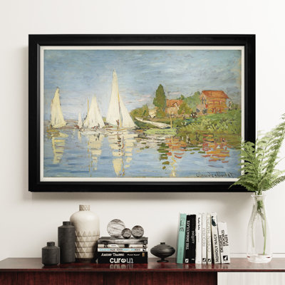«Chapelton at Argenteuil» par Claude Monet, reproduction de peinture à l'huile