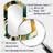 Jungle Majesty In Orange And Green - Abstract Asymmetrical Unique Mirror, Orange Cylinder Large Wall Mirror, Printed Metal Art-566570274