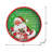 12 in. Santa's Giving Plate