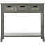 Console en bois massif de 34 po-1286573137