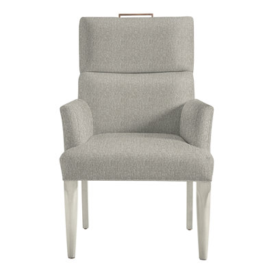 Thom Filicia Home Fabric Tight Back Arm Chair