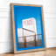 Peace Sign Under Sky Minimalist - Print-562832585-562833207