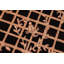 Tapis brun / noir en laine noué à la main à motif floral 6 pi 2 po x 8 pi 9 po Kellyanna