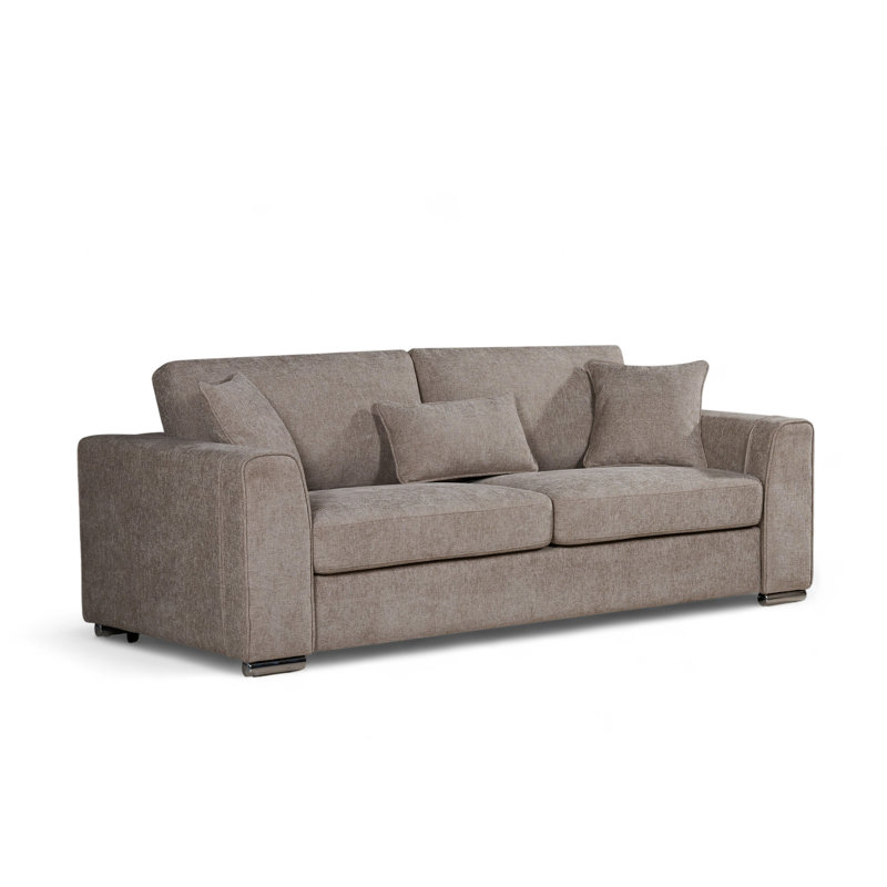 Housman Chenille Sofa, 3, Beige
