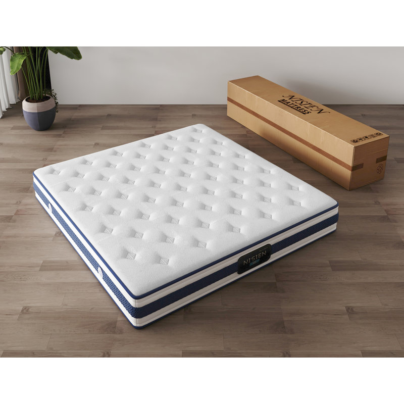 YIMA 12'' Medium-Firm Mattress, Queen