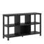 Bibliothèque de rangement 6 cubes Hulstein, chêne noir, 47 pouces-129688043