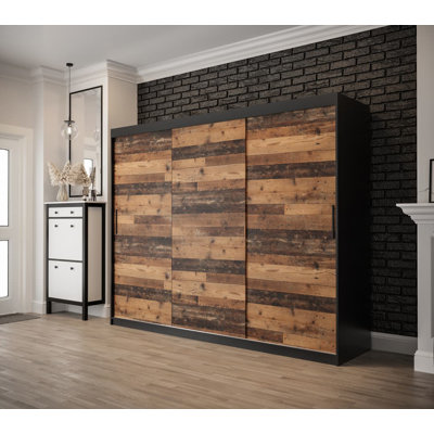 Swiftsure 3 Door Manufactured Wood Wardrobe