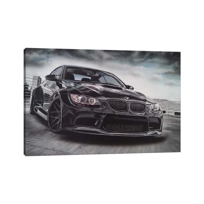 Sport Car by J.Bello Studio - Wrapped Canvas Print, 66.04 cm H x 45.72 cm W x 1.91 cm D