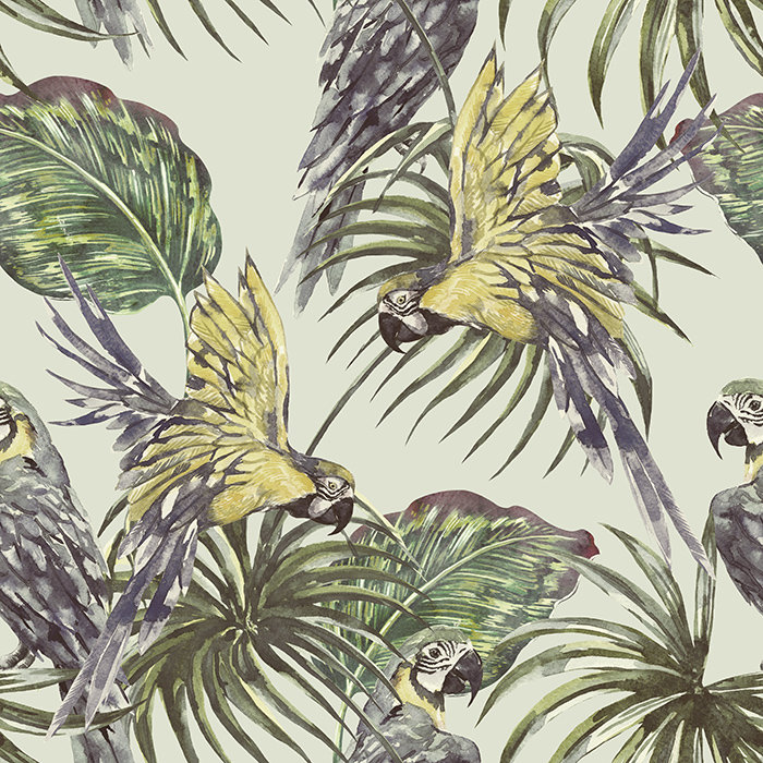 Takia 2.5m x 2.5m Matte Peel & Stick Mural, 290 x 290cm