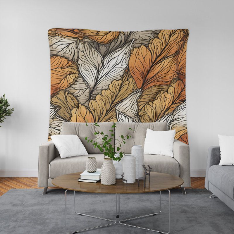Tapisserie murale, H 88 po x l 104 po