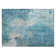 Machine Washable Indoor/Outdoor Xhevrie Blue Rug