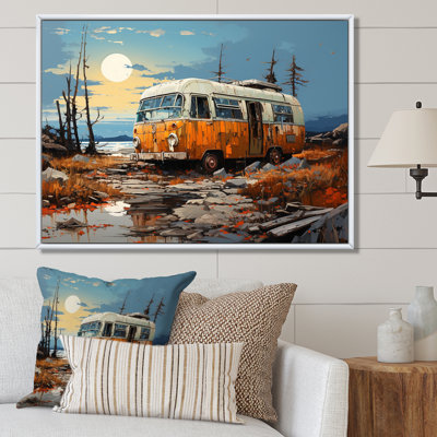 " Minimalism Camping Van Travel "