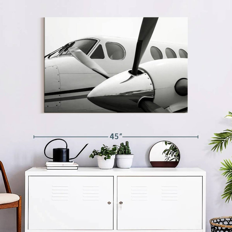 Mehar Private Jet Propeller, 26" H x 39" W