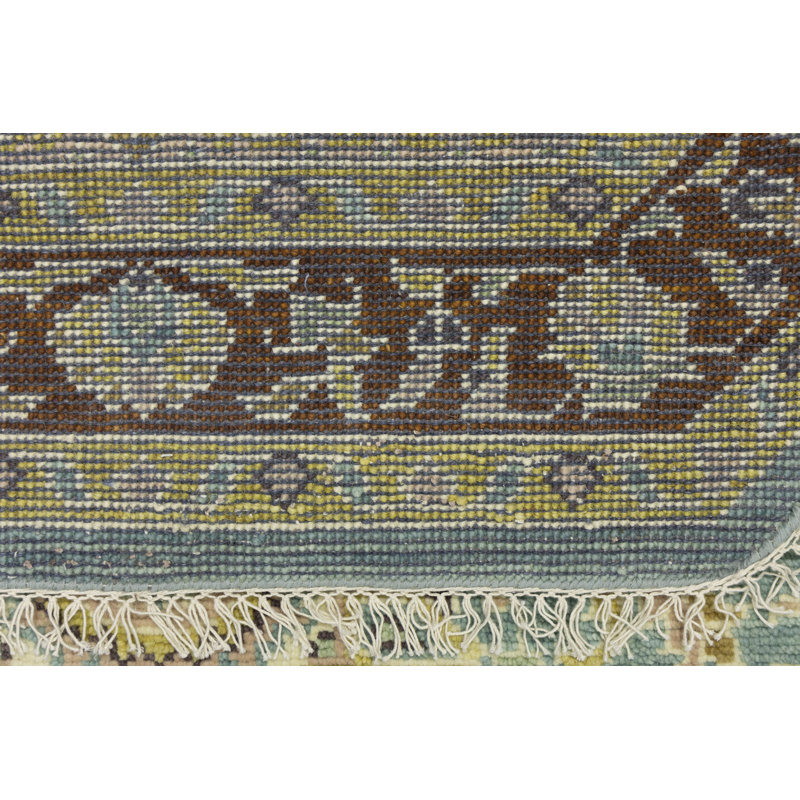 Tapis rectangulaire en laine 6 pi 3 po x 5 pi 10 po Sharryl