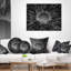 Coussin lombaire abstrait abstrait