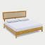 Lit plateforme en bois massif avec tête de lit Anspach-866594530-866825061