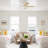 Low Profile 42" 5 - Blade Flush Mount Small Room Ceiling Fan with LED Light and Remote-108166617-132999400