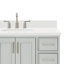 Meuble-lavabo simple avec plateau Abshire 43-93359267