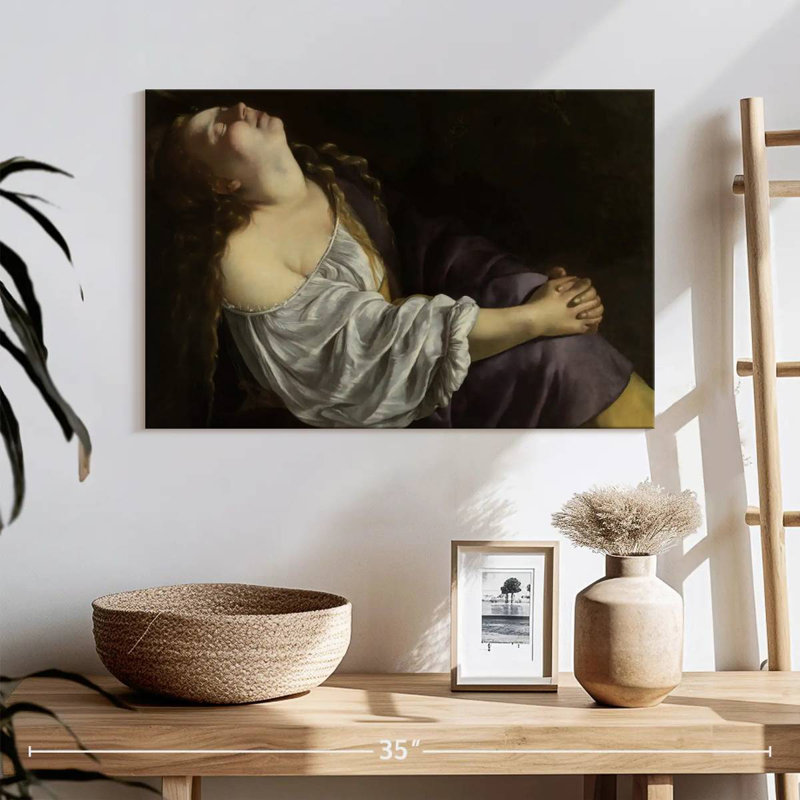 Adella Mary Magdalene In Ecstasy 1611, 34" H x 51" W