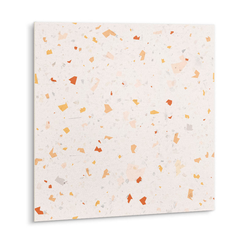 Atmane 30 x 30 cm PVC Tile in Beige