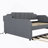 Upholstery Daybed With Trundle And USB Charging