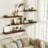 2-Piece Modern Floating Wall Shelves Decorative Storage Shelving for Home Wall Display-1741297054