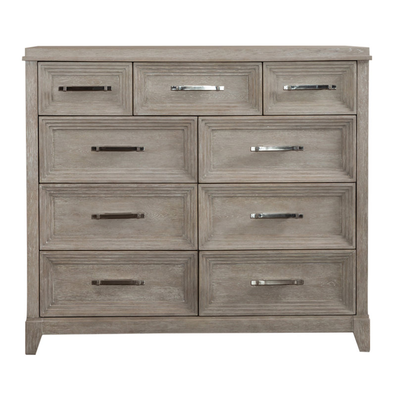 Ornstead Solid Wood 52'' W 9 - Drawer Dresser