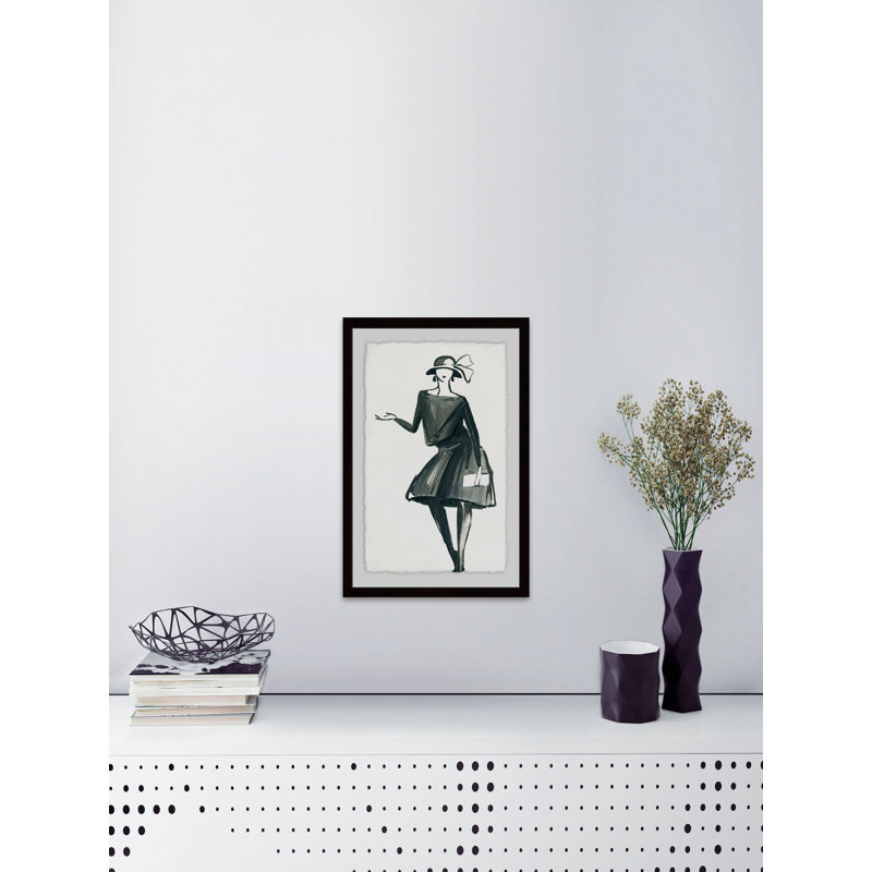 1920 - Cadre photo, reproduction d'art, H 45 po x l 30 po
