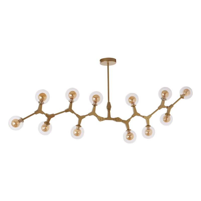 Kane 12 - Light Gold Unique/Statement Pendant