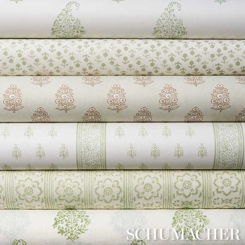 Beatriz Handprint Fabric, Sage